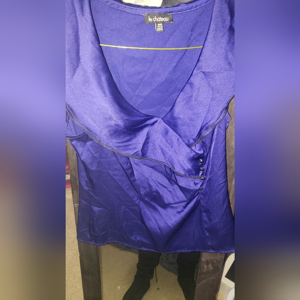 The Chateau purple blouse